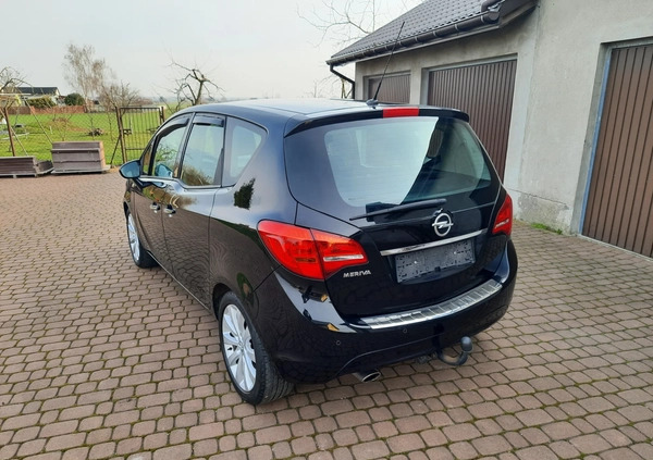 Opel Meriva cena 22900 przebieg: 208000, rok produkcji 2011 z Krośniewice małe 379